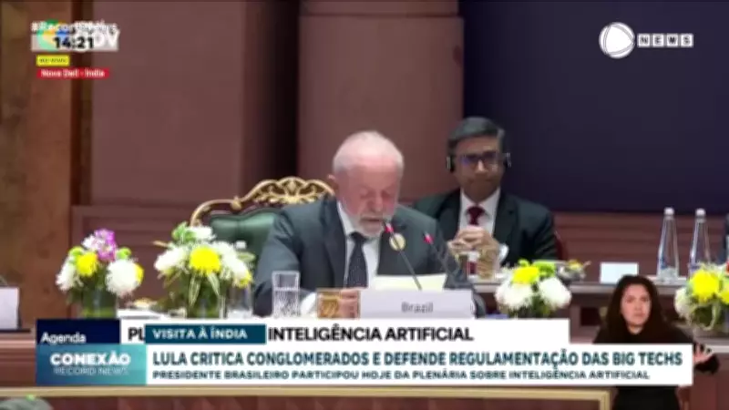 Presidente Lula discute regulamentação global da IA em plenária na Índia