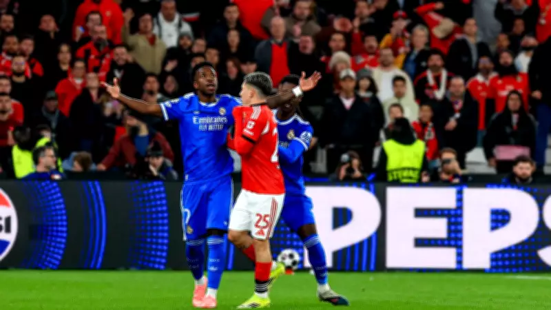 Prestianni planeja contra-ataque na UEFA após acusação de Vinícius Júnior