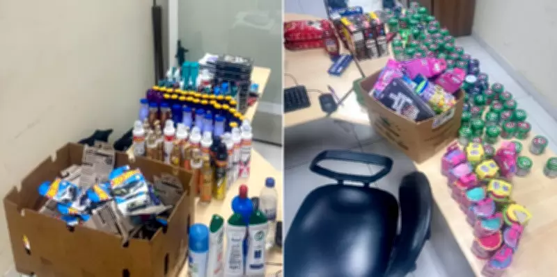 PRF prende grupo com 300 itens furtados de lojas em Petrópolis na BR-040