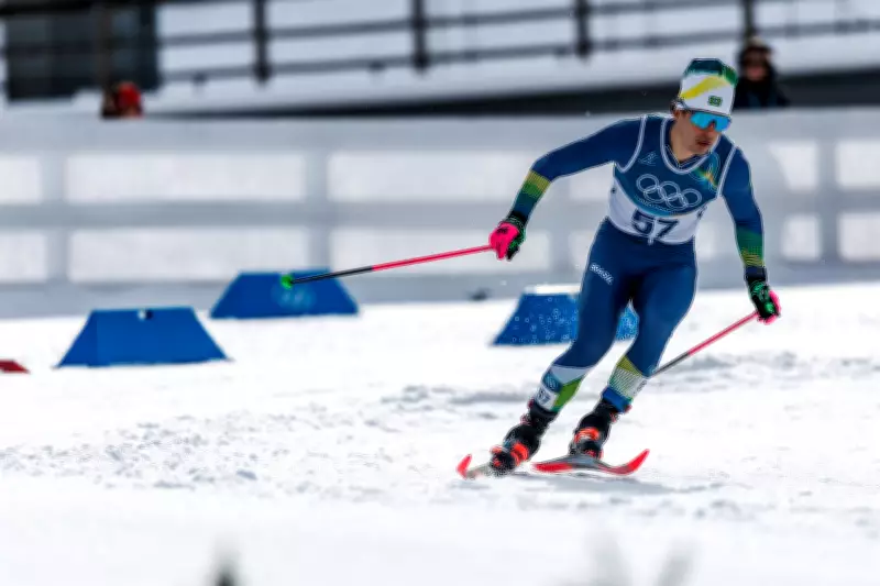 Primeiro dia do Brasil em Milão-Cortina: Manex Silva, Eduarda e Bruna fazem história no esqui cross-country