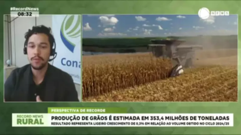Produção de grãos brasileira atinge 353,4 milhões de toneladas em nova estimativa