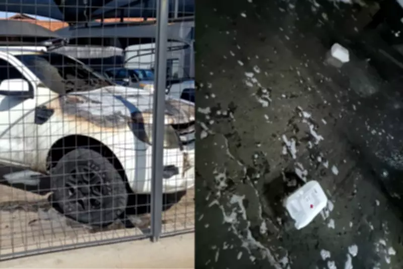 Produtor Rural Encontra Caminhonete Nova Destruída em Incêndio de Garagem em Campo Grande