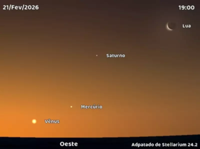 Quatro planetas brilham no céu do Brasil até sábado; saiba como observar