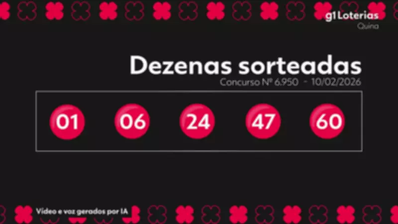 Quina acumula em R$ 16,5 milhões: veja números e premiados do concurso 6950