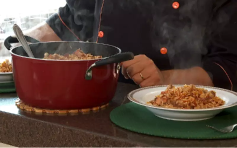 Receita de Arroz Caldoso de Fraldinha no 'Barato da Cozinha' da EPTV
