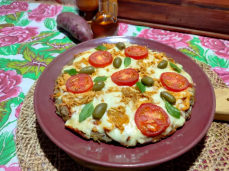 Receita de pizza com massa de batata doce é destaque no Inter TV Rural