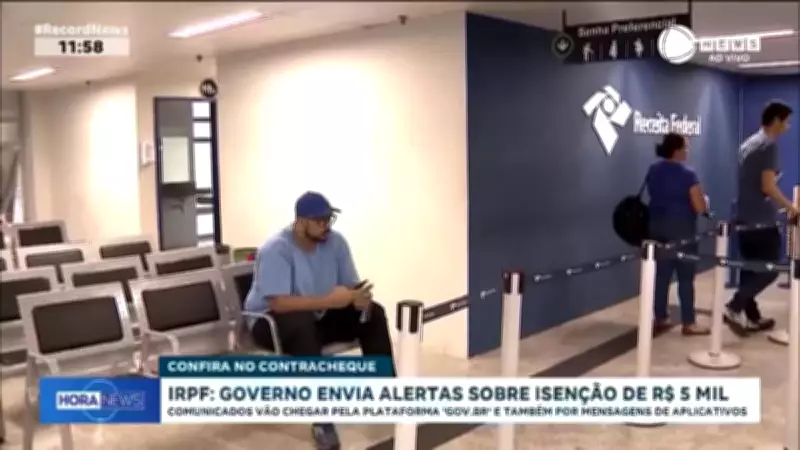 Receita Federal alerta sobre isenção de IR para quem ganha até R$ 5 mil