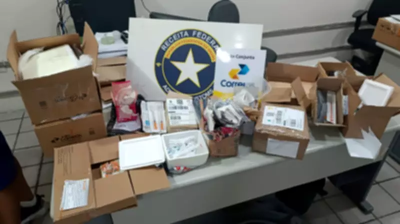 Receita Federal apreende medicamentos para emagrecimento ilegais em Sergipe