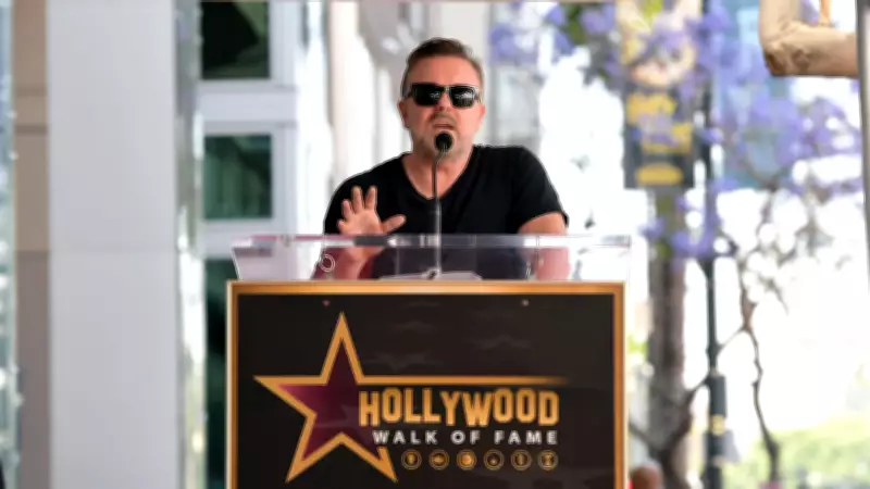 Ricky Gervais critica politização em premiações após Grammy com protestos contra ICE