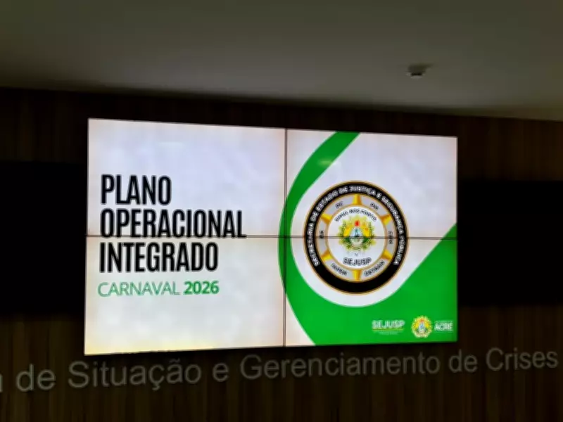 Rio Branco apresenta Plano Operacional Integrado para o Carnaval 2026 com foco em segurança