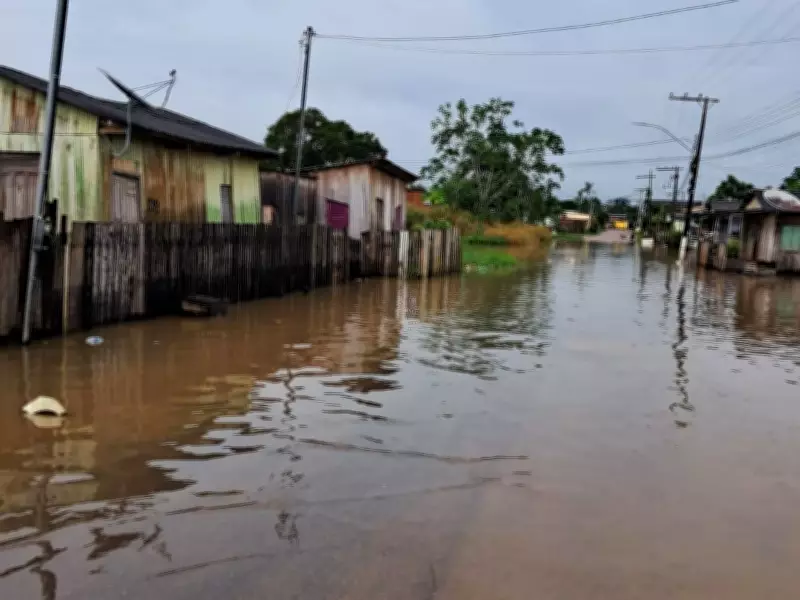 Rio Iaco e Rio Envira seguem acima da cota de transbordamento no interior do Acre
