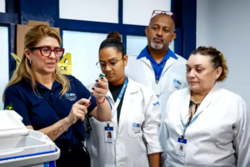 Rio inicia vacinação contra dengue com nova vacina do Butantan para profissionais da saúde
