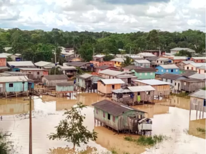 Rio Juruá transborda em Cruzeiro do Sul e atinge nove bairros e comunidades rurais