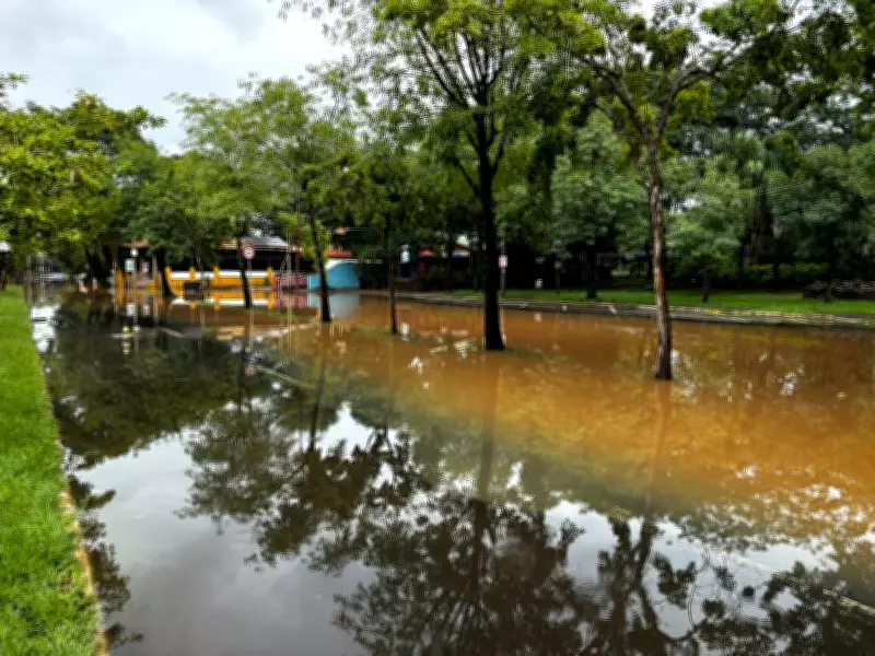 Rio Piracicaba atinge extravasamento e causa alagamentos em Piracicaba após chuvas intensas