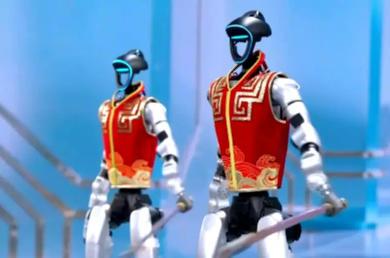 Robôs humanoides brilham em gala chinesa com artes marciais, mostrando liderança tecnológica