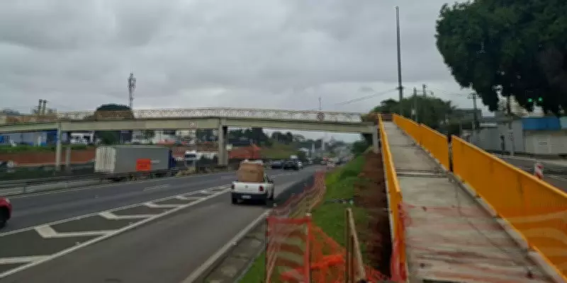 Rodovia Presidente Dutra terá interdição total para obras de passarelas em São José dos Campos