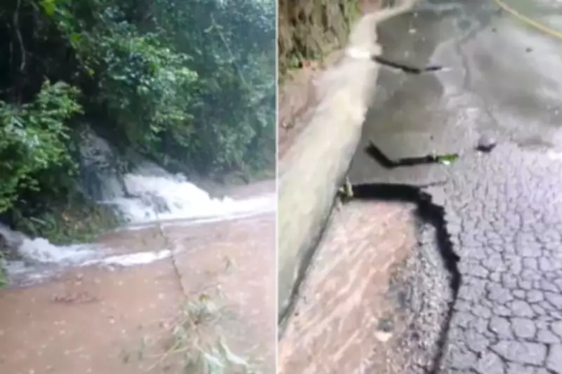 Serra do Guaraú em Peruíbe é liberada após vistoria técnica da Defesa Civil de SP