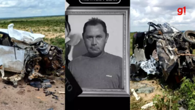 Servidor municipal do Piauí morre em grave acidente frontal na BR-316