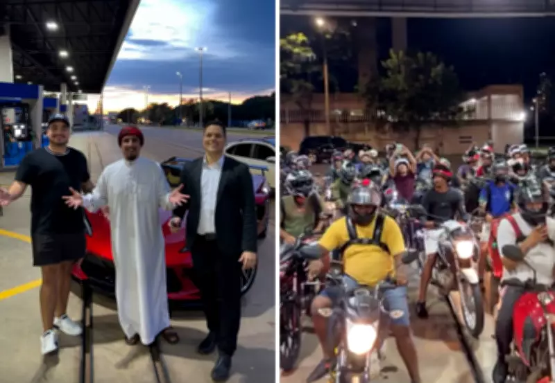 Sheik Tocantinense paga combustível para motoboys em ação solidária em Palmas