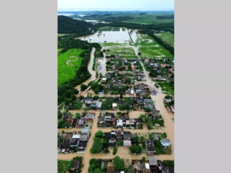 Silva Jardim enfrenta alagamentos após temporal intenso com 124 mm de chuva