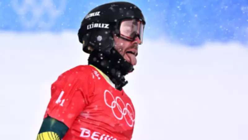 Snowboarder australiano fratura pescoço em treino e está fora das Olimpíadas de Inverno