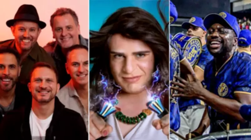 Sul de Minas aquece o carnaval com atrações de samba, humor e festas gratuitas