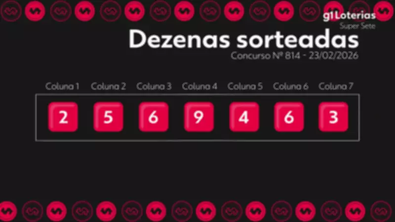 Super Sete: prêmio de R$ 2,6 milhões acumula após ninguém acertar os 7 números