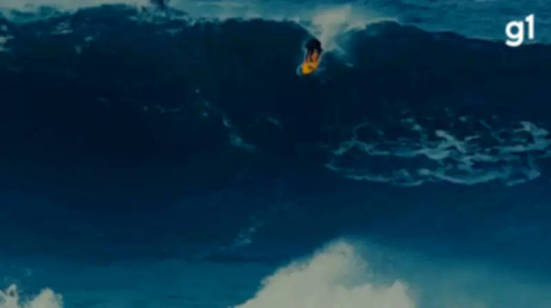 Surfista gaúcho Fabiano Wainberg é indicado ao Big Wave Challenge após feito histórico em Nazaré