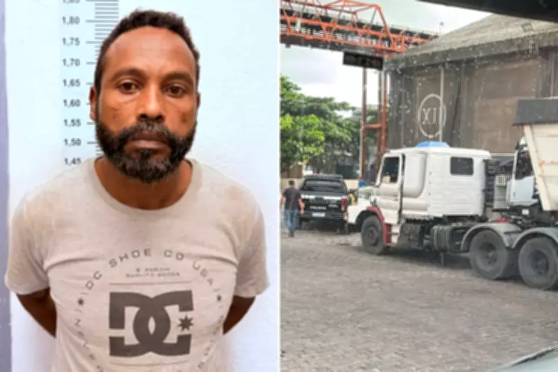 Suspeito de integrar quadrilha de roubo de cargas é preso em Cubatão, SP