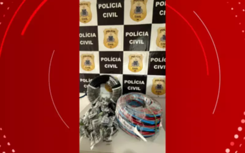 Suspeito de receptação de materiais furtados da Coelba é preso na Bahia