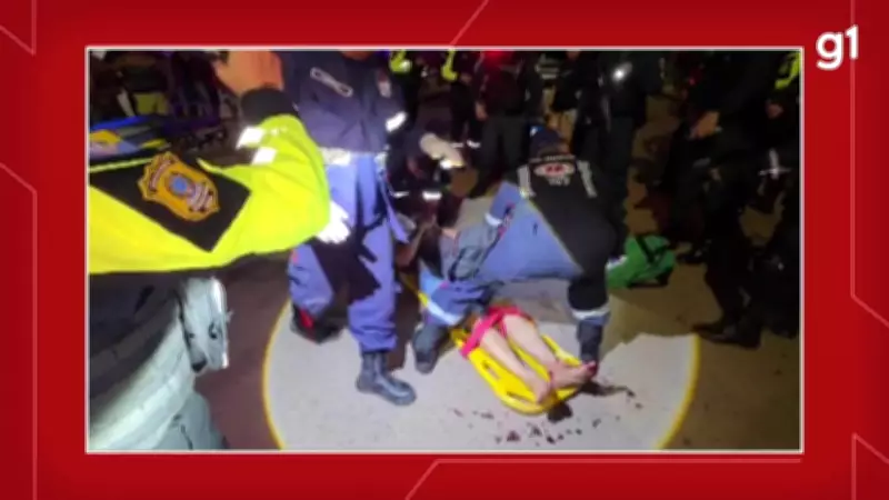 Suspeito em fuga colide após perseguição policial e é socorrido pelo Samu em Santarém