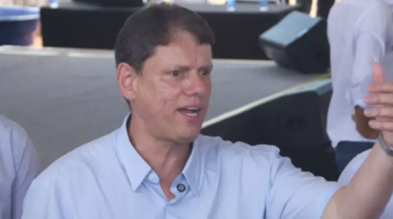 Tarcísio de Freitas afirma não ter favorito para vice na reeleição e pede união da base