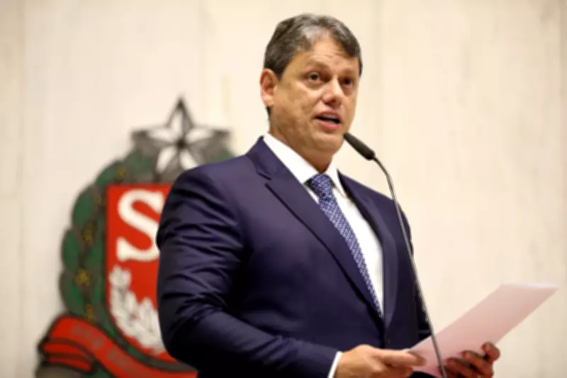 Tarcísio define prioridades para 2026 em SP com projetos polêmicos de educação e saneamento