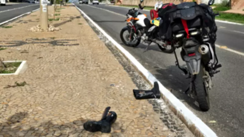 Técnico do Samu sofre acidente em motolância durante atendimento em Teresina