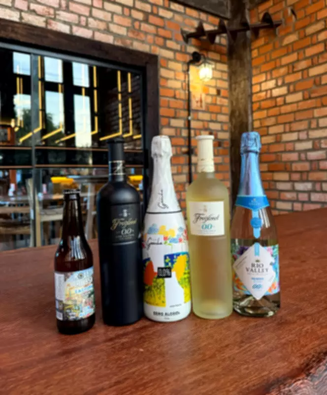 Tecnologia de desalcoolização revoluciona vinhos e drinks sem álcool no Brasil