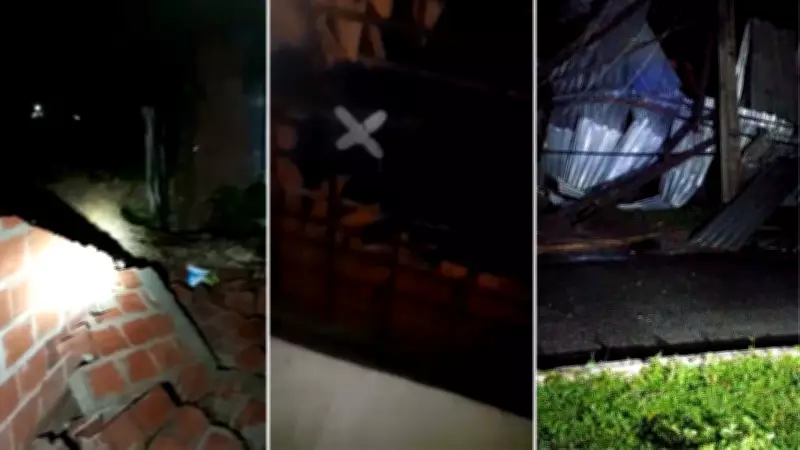 Tempestade e Ventos Fortes Causam Destruição em Prata do Piauí: Muros e Telhados Desabam