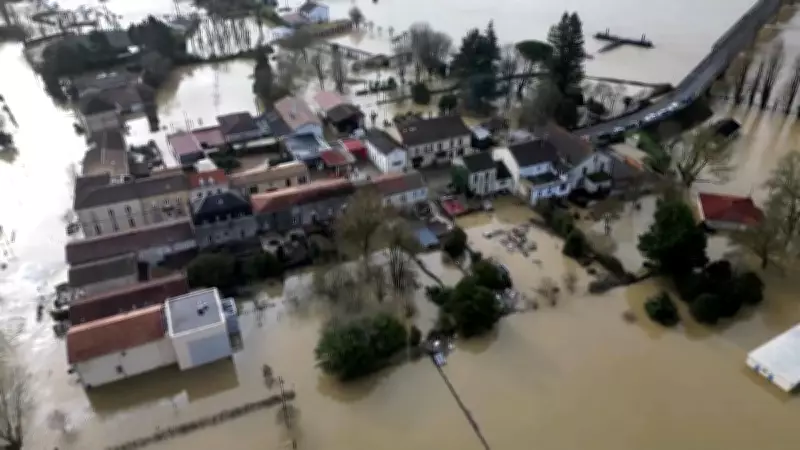 Tempestade Nils causa inundações na França e deixa quase 1.600 desabrigados