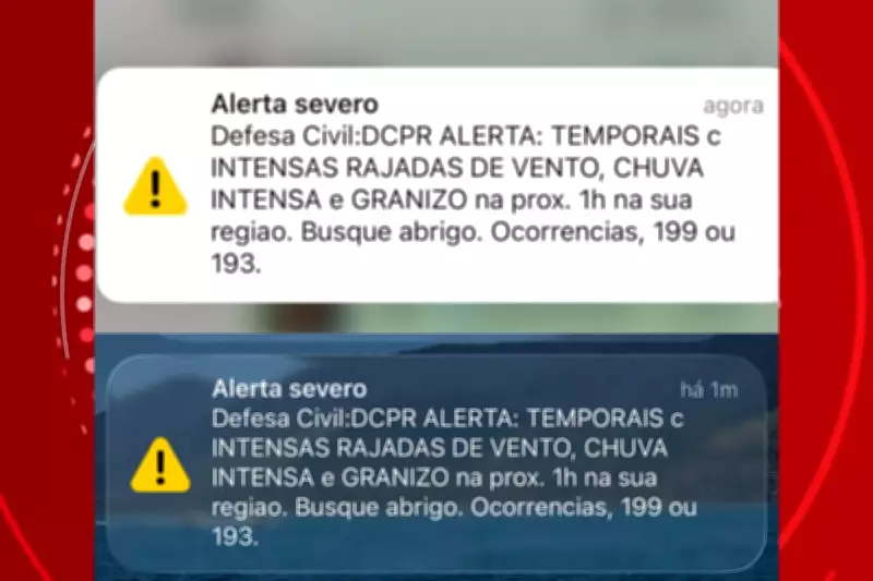 Temporal causa estragos no Paraná: destelhamentos, alagamentos e quedas de árvores