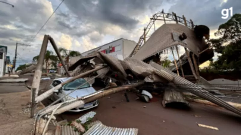 Temporal Devasta Palmeira das Missões: Mais de 500 Casas Danificadas e Milhares Afetados