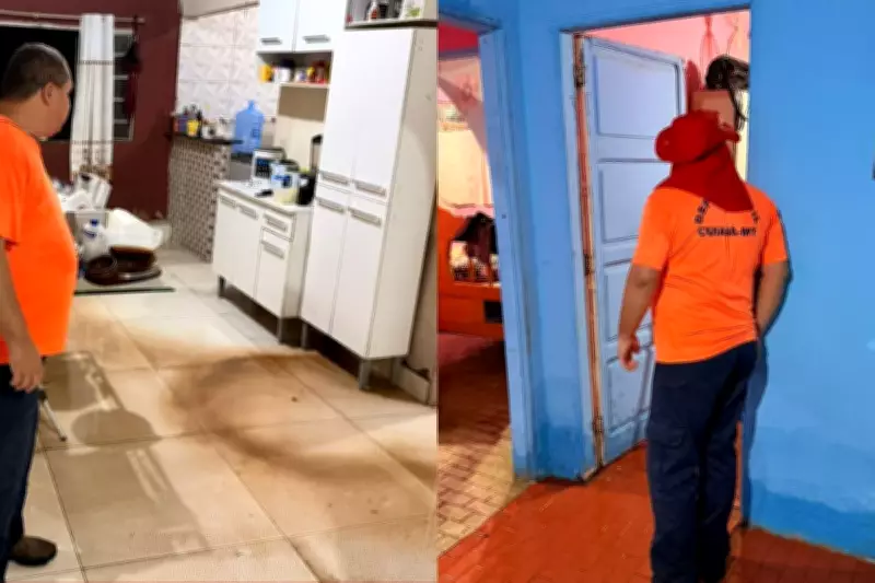 Temporal em Cuiabá alaga unidades de saúde e causa transtornos em oito bairros