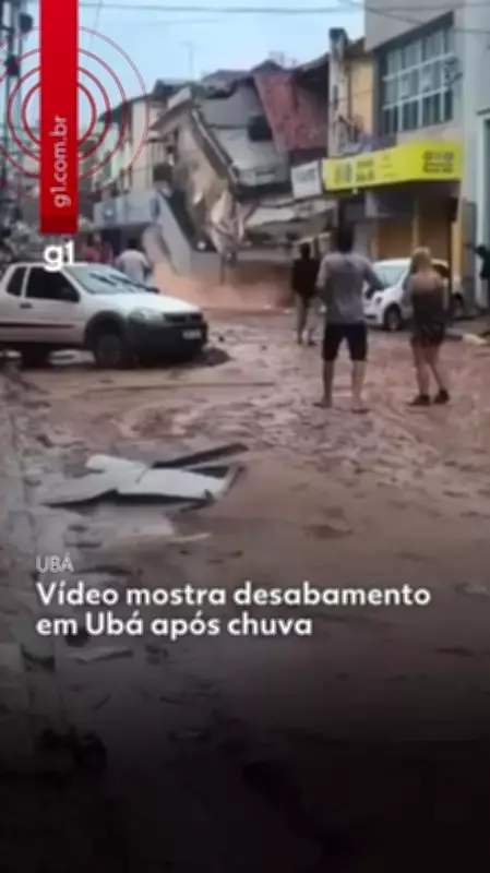 Temporal em Ubá provoca desabamento e deixa duas vítimas fatais; doações são organizadas