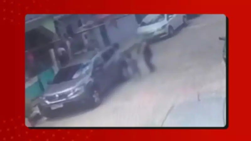 Tentativa de sequestro de criança de seis anos é registrada por câmeras em Manaus