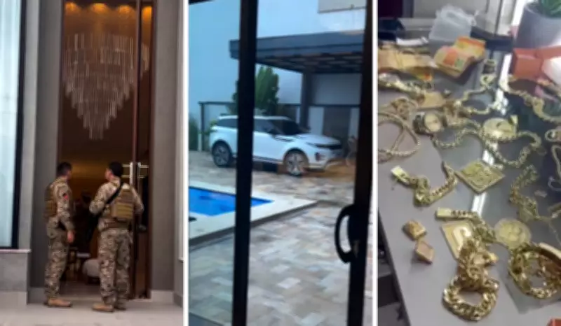 Traficante preso em SP ostentava mansão, joias e carro de luxo; veja detalhes