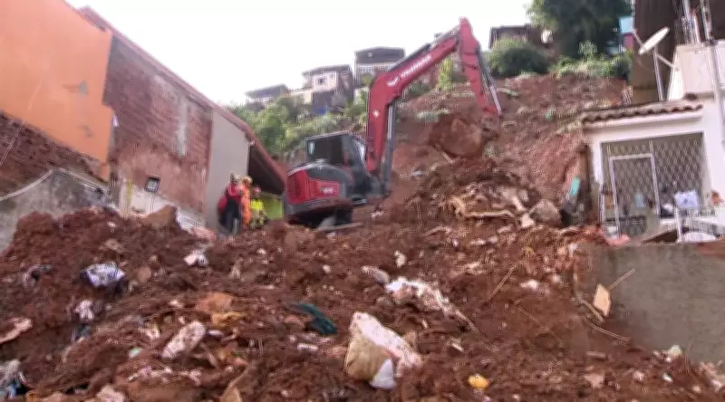 Tragédia em Juiz de Fora: Temporal soterra casas e deixa 21 mortos, com busca por criança desaparecida