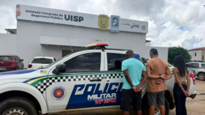 Trio de Brasília é preso no Piauí por usar documentos falsos em transações bancárias