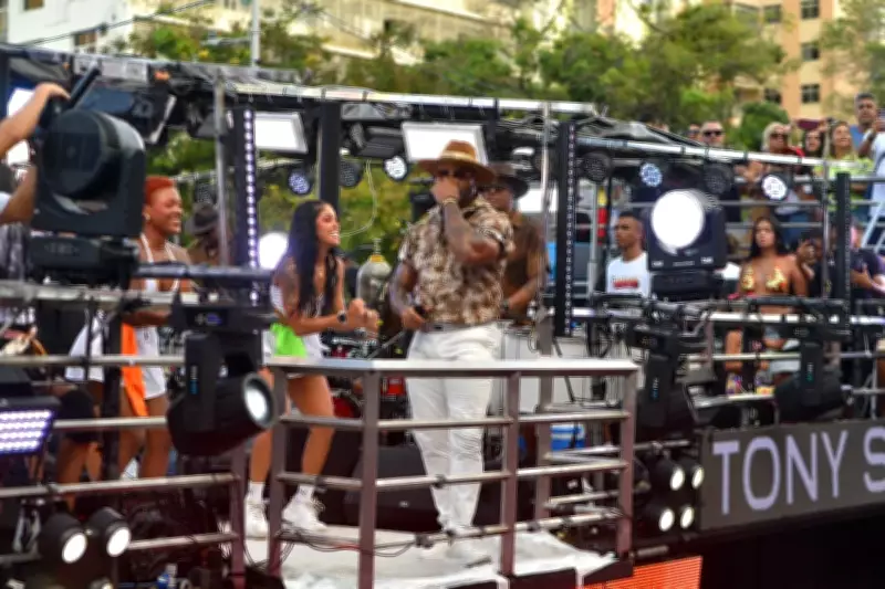 Trio de Tony Salles quebra e encerra desfile antes do final do circuito em Salvador