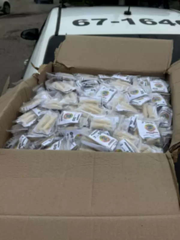 Três homens são presos com 12 kg de cocaína em Volta Redonda, RJ