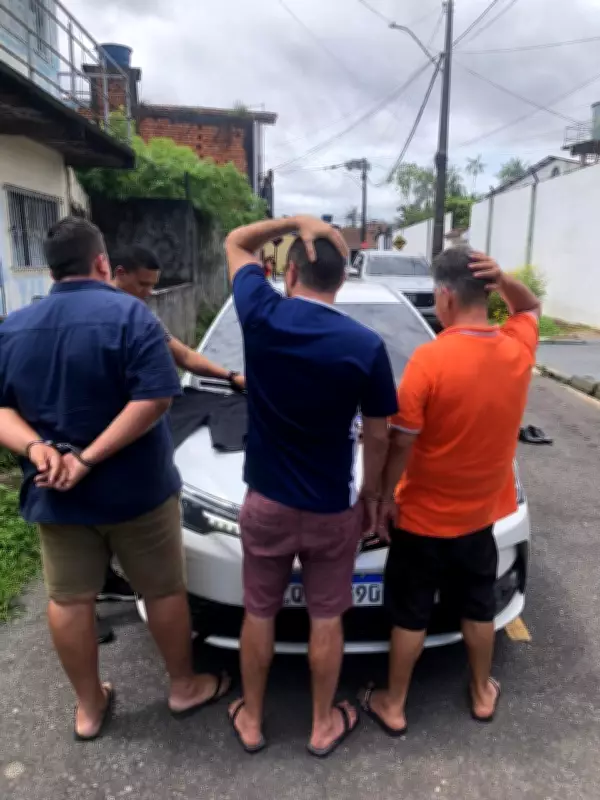 Três homens são presos por sequestrar e extorquir idosa de 75 anos na Grande Belém