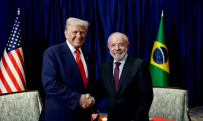 Trump afirma ter bom relacionamento com Lula e deseja recebê-lo na Casa Branca
