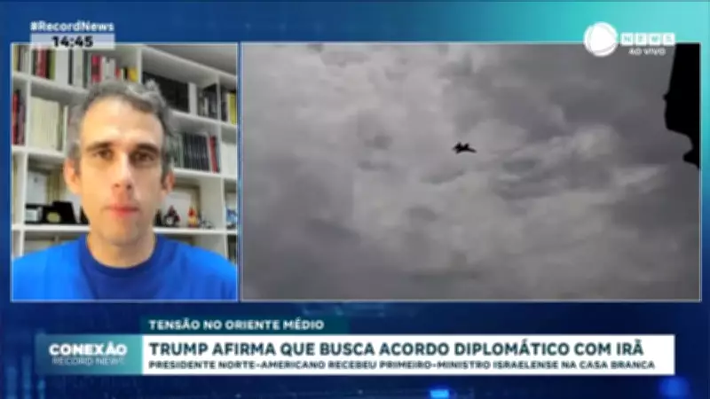 Trump e Netanyahu discutem acordo diplomático com Irã em reunião na Casa Branca